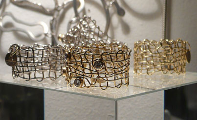 Vicky Forrester is a practicing jeweller designer maker with 23 years of experience in the contemporary jewellery field.